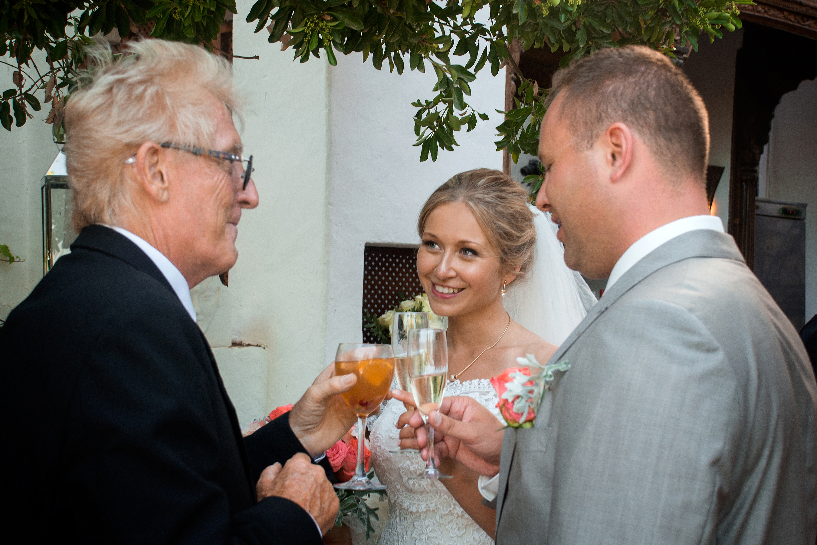 Wedding ceremony moment