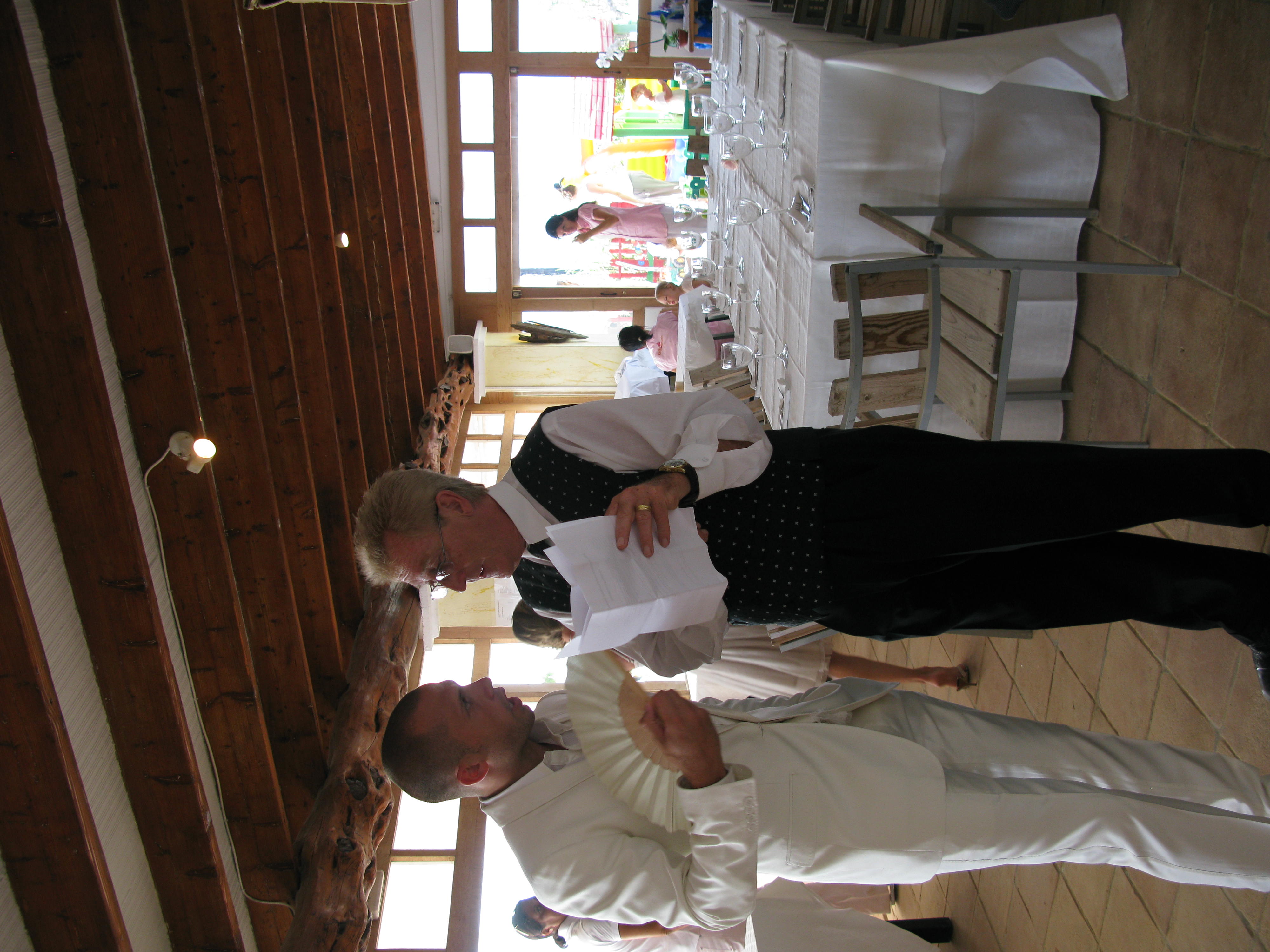 Wedding ceremony moment