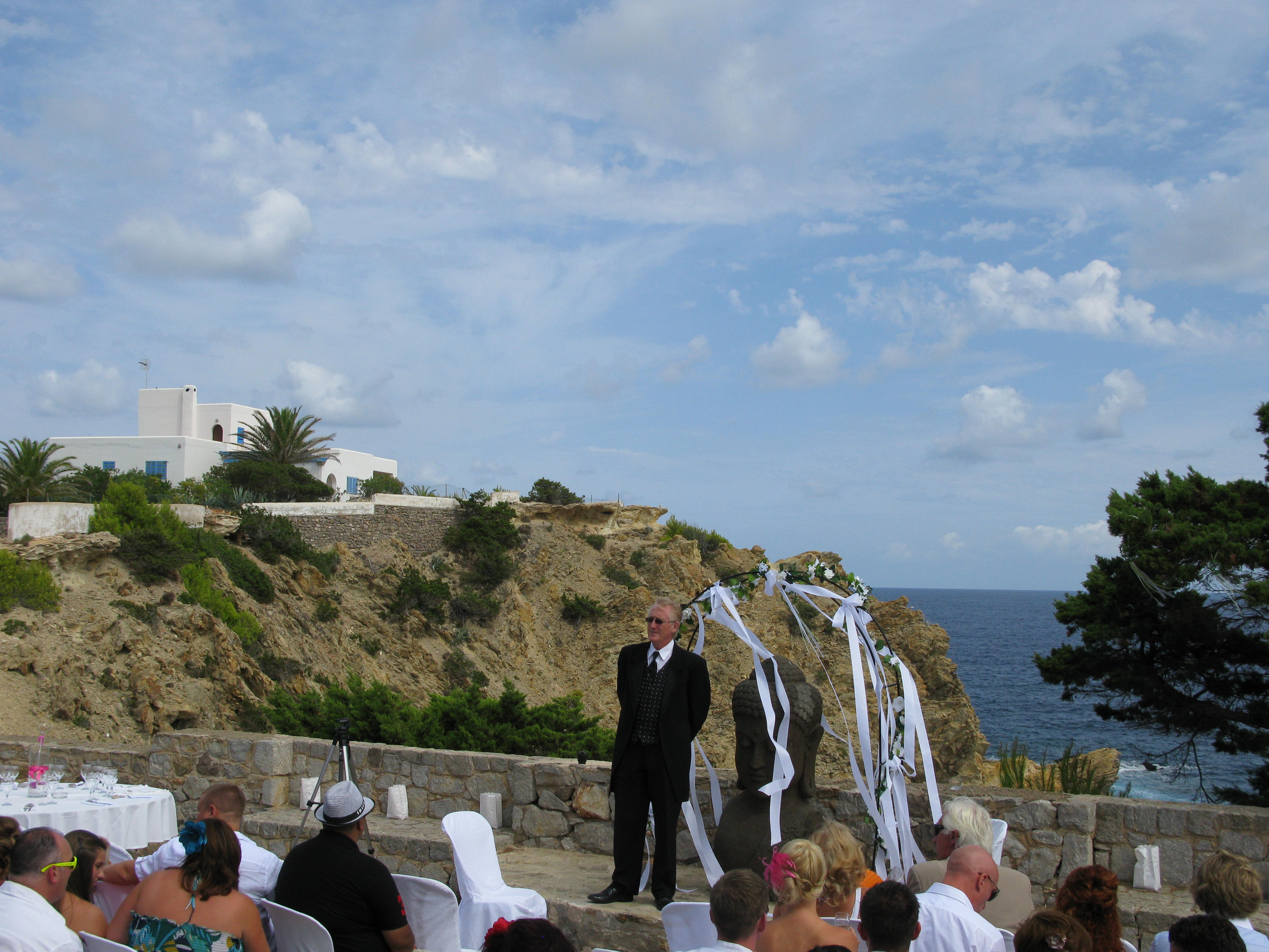 Wedding ceremony moment