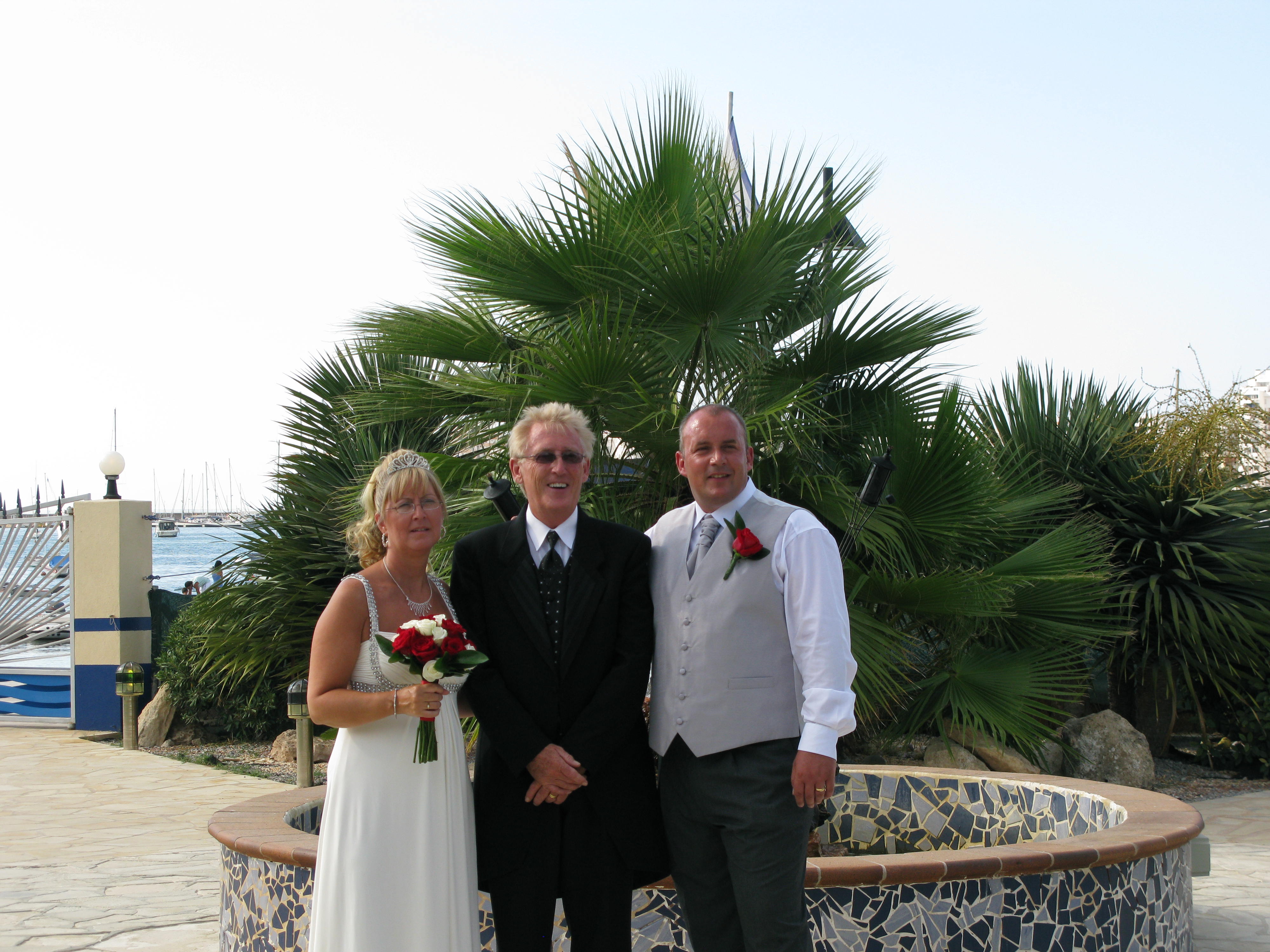 Wedding ceremony moment